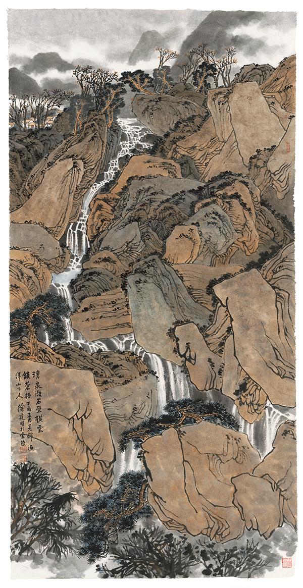 “闳约深美——南京艺术学院中国画、书法专业改革开放40年教学成果展”在中国美术馆举办
