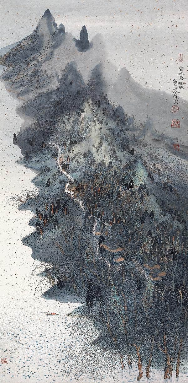 “闳约深美——南京艺术学院中国画、书法专业改革开放40年教学成果展”在中国美术馆举办
