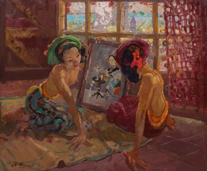 勒迈耶《中国画》