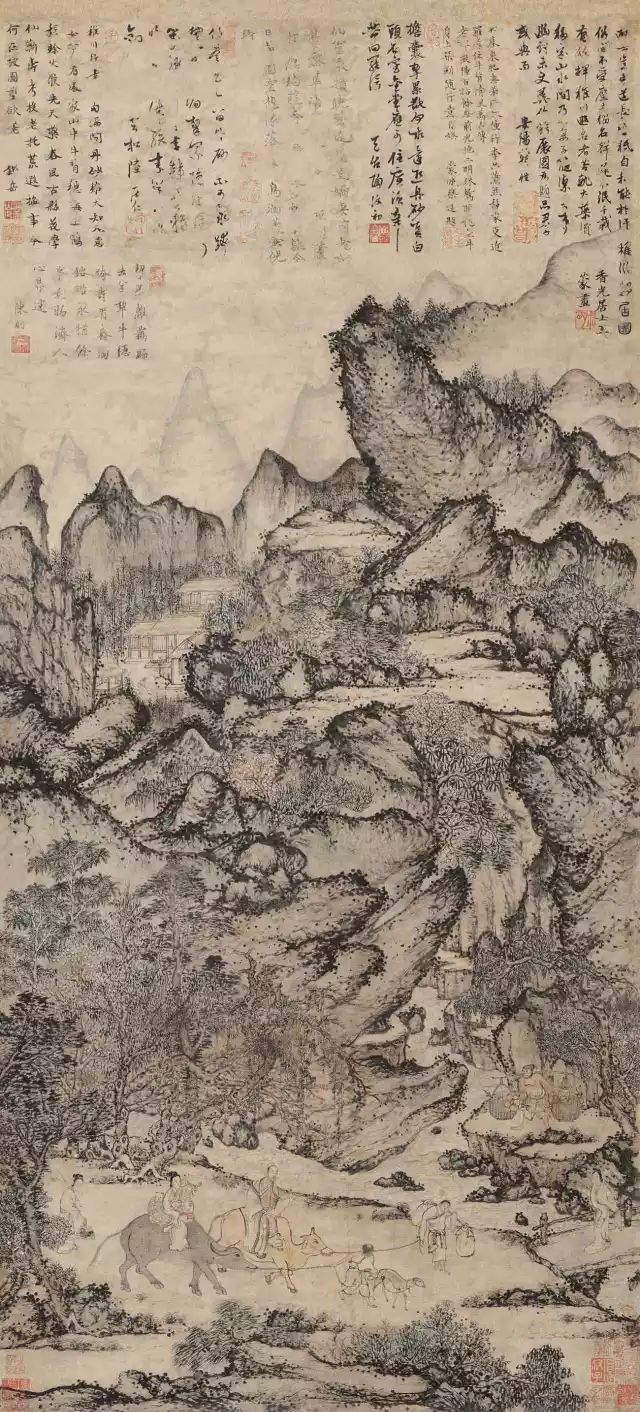 王蒙（元） 稚川移居图