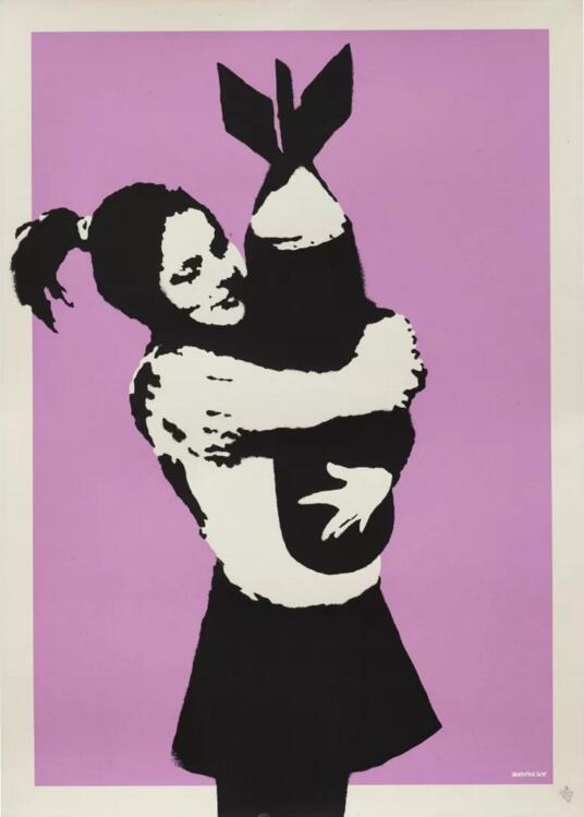 班克斯 BANKSY 《炸弹之爱》