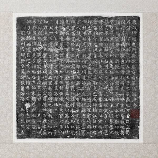 张万卿撰，张旭书。楷书。天宝元年（742）十二月一日葬于偃师土楼。1992年洛阳偃师县磷肥厂出土。