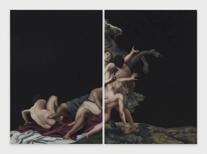 赫塞·莫克里，《诱骗》，2018。Night Gallery