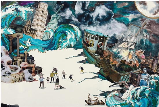 刘沛珊（广州美术学院） 未来已来 76×53cm
