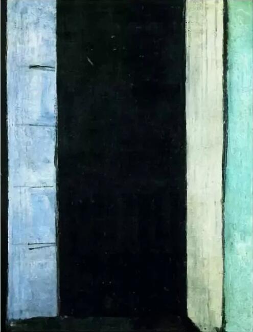 亨利·马蒂斯（1869-1954）《科利乌尔的窗户》，1918年作