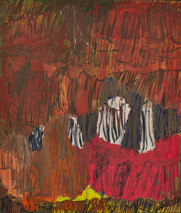 佩尔·柯克比《秋天-阿纳斯塔西娅(七)/Autumm-Anastasia VII》，1997，布面油画