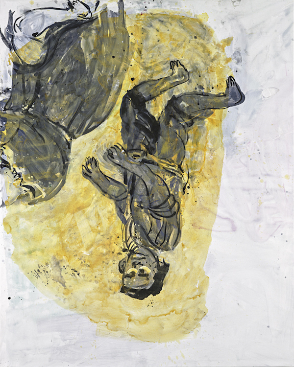乔治·巴塞利兹《还是西里西亚的/Still Silesian》，1997，布面油画