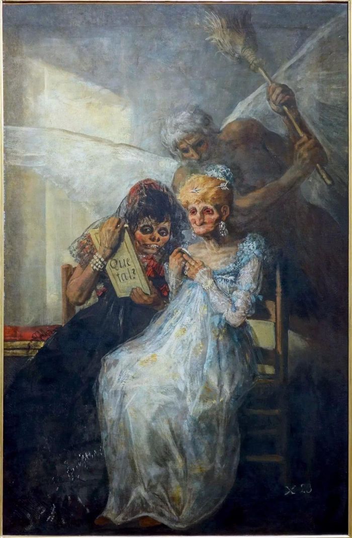 老女人 181×125cm 1808-12 里尔美术馆