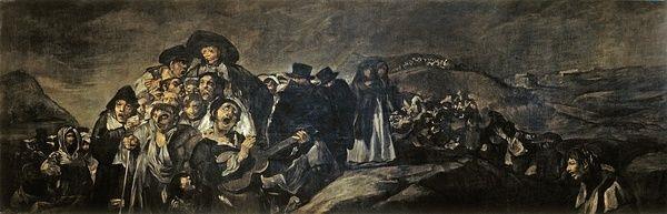 戈雅《前往圣伊西德罗的朝圣》1819-1823年