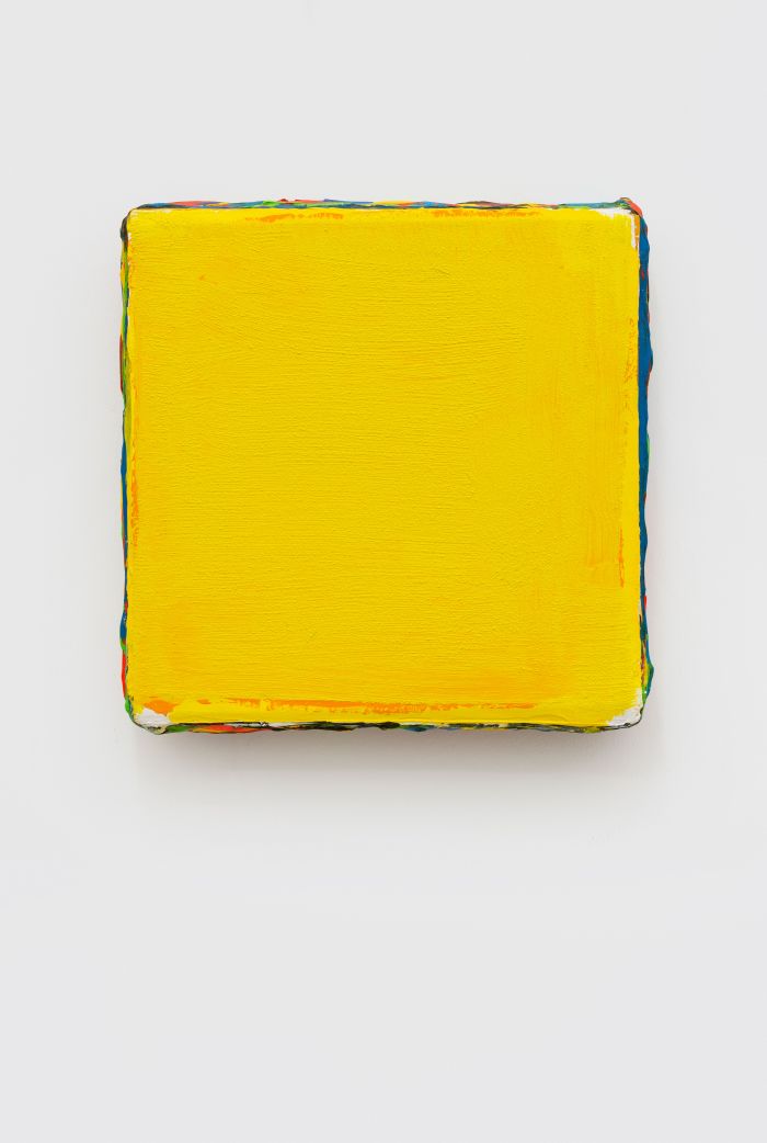 马树青《无题2015 12-6.》尺寸33X33cm 材质：丙烯木板 年份2015-2016