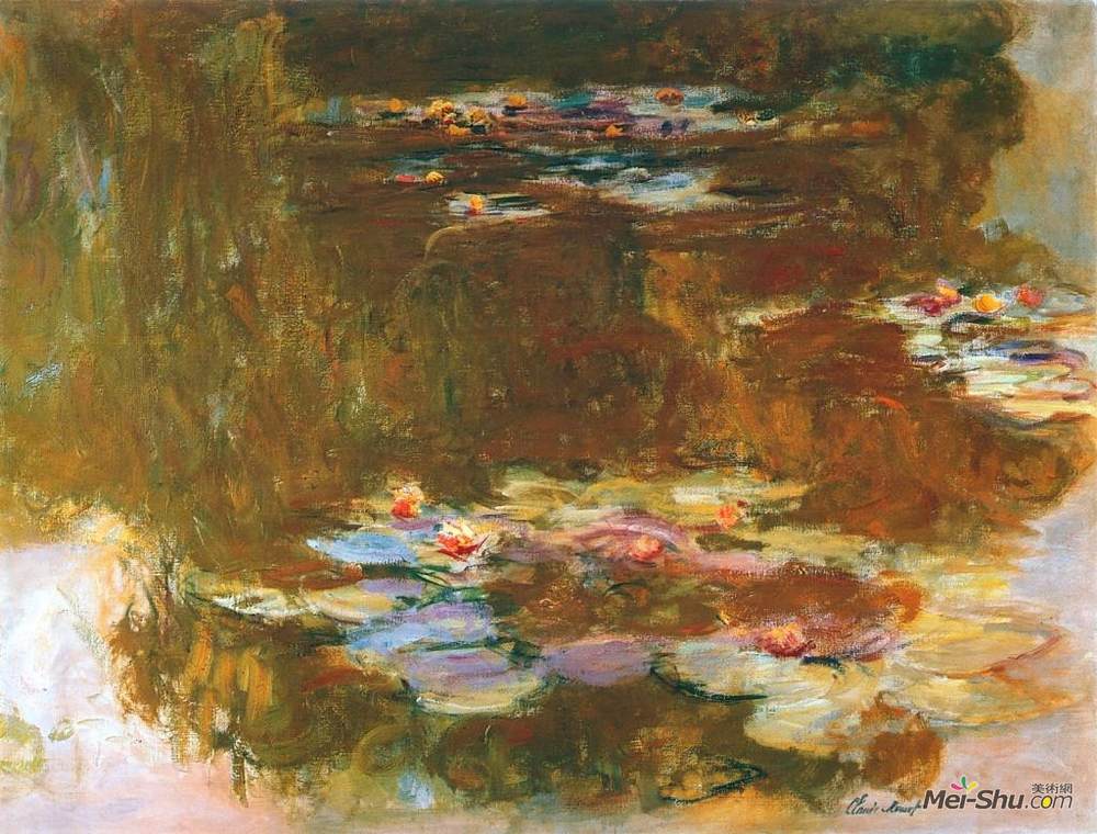 莫奈睡莲系列高清作品