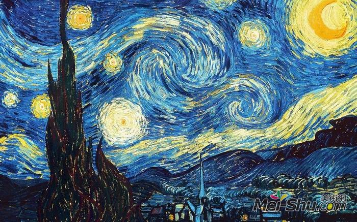 梵高作品《星空》