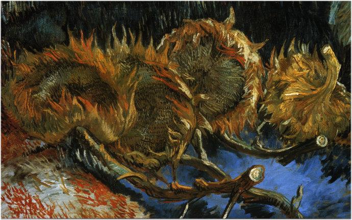 梵高高清作品赏析向日葵系列_文森特·梵高作品_文森特·梵高专题网站