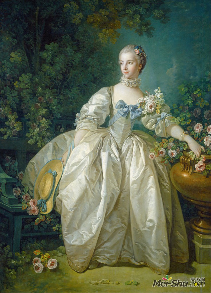 弗朗索瓦·布歇Francois Boucher作品 蓬帕杜尔夫人