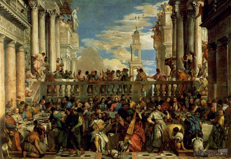 保罗·委罗内塞Paolo Veronese作品 卡娜的婚礼﹝The Marriage at Cana﹞