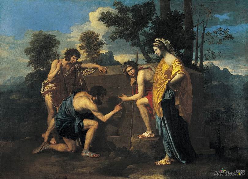 普桑(nicolas poussin)作品-世界名画-美术网 mei-shu.com