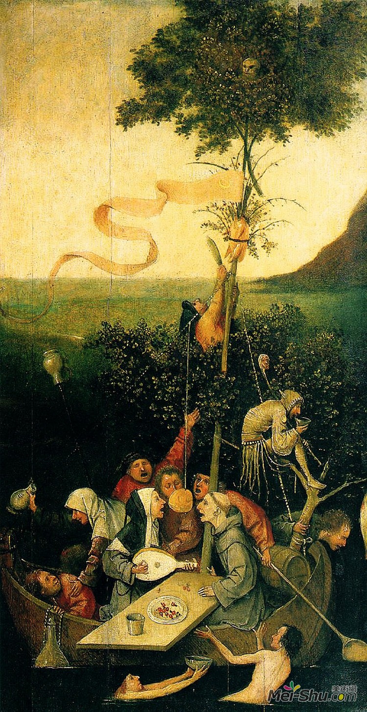 波希（Hieronymus Bosch）愚人船﹝The Ship of Fools﹞