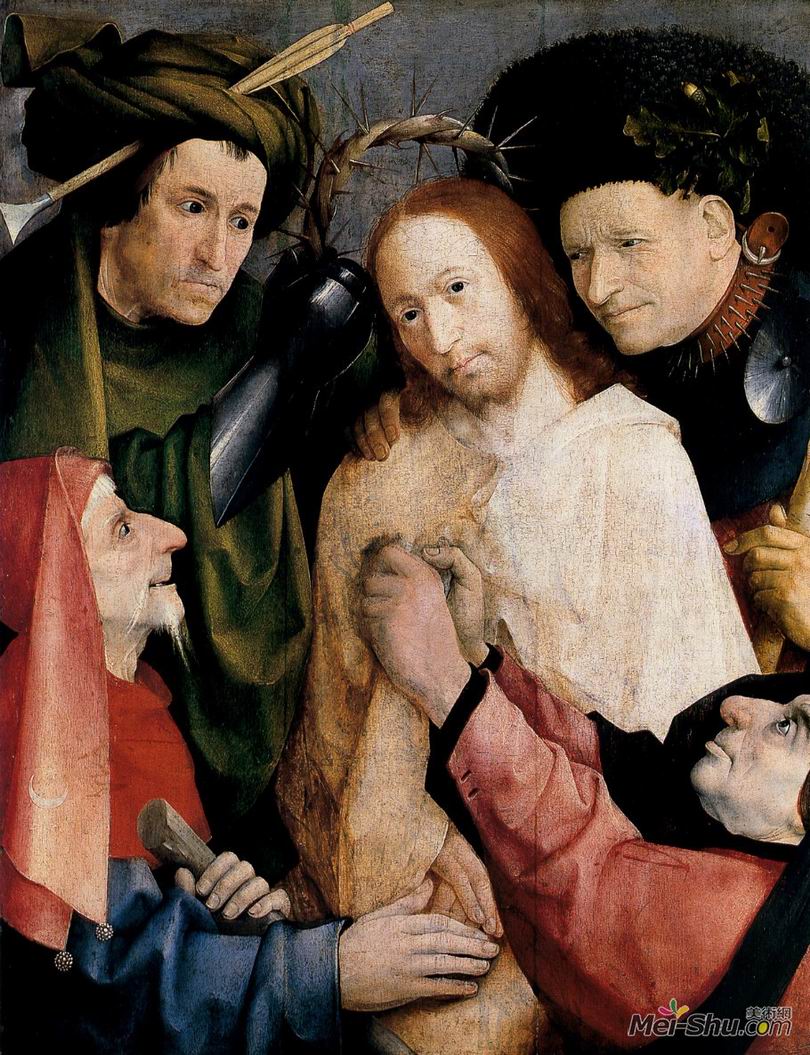 波希（Hieronymus Bosch）受嘲弄的基督﹝Christ Mocked﹞