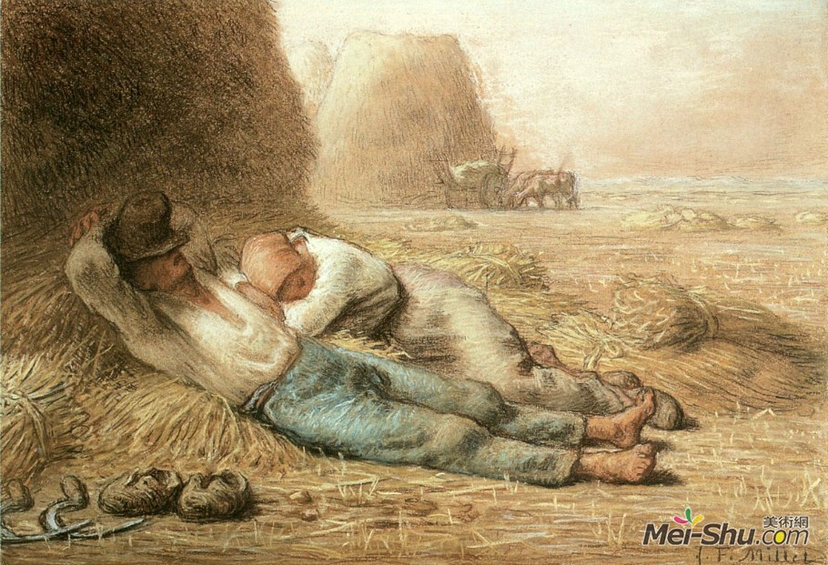 米勒(jean francois millet)作品