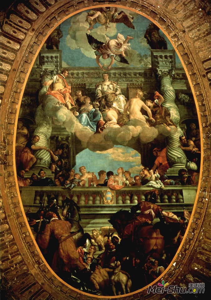 保罗·委罗内塞Paolo Veronese作品 威尼斯的凯旋﹝The Triumph of Venice﹞