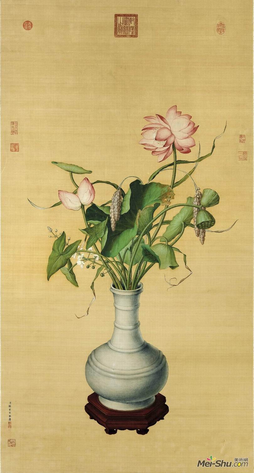 郎世宁《纯惠皇贵妃朝服像》