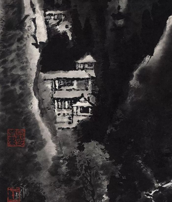 李可染《崇山烟岚》首现保利秋拍