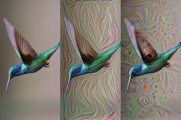 ▲谷歌DeepDream项目作品