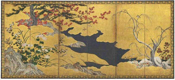 据考为长谷川东岳所作（1623年卒）