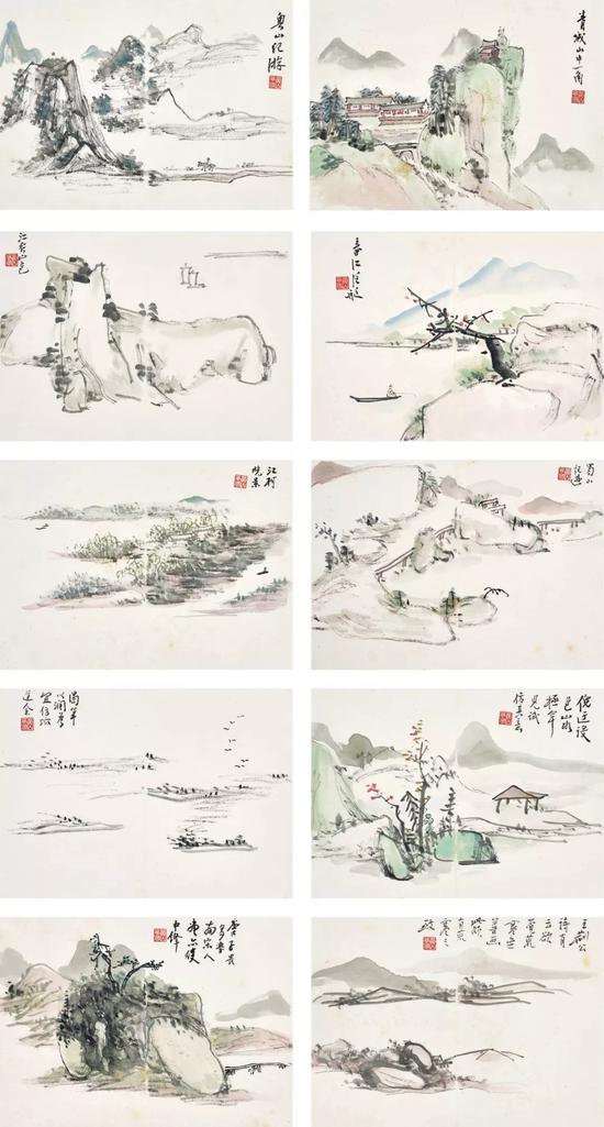 诚轩18秋拍·书画：资深北漂黄宾虹带你游山玩水