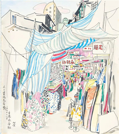 香港苏富比秋拍：吴冠中画笔下的乡土情思