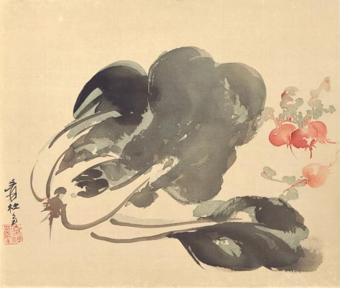 张大千〈蔬果〉
