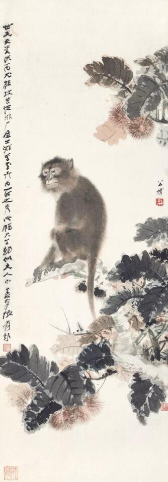 田世光〈猴〉