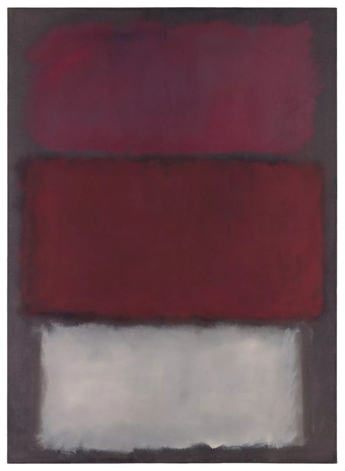 马克·罗斯科，《无题》，1960.图片：Kate Rothko Prizel and Christopher Rothko/Artists Rights Society (ARS), New York.