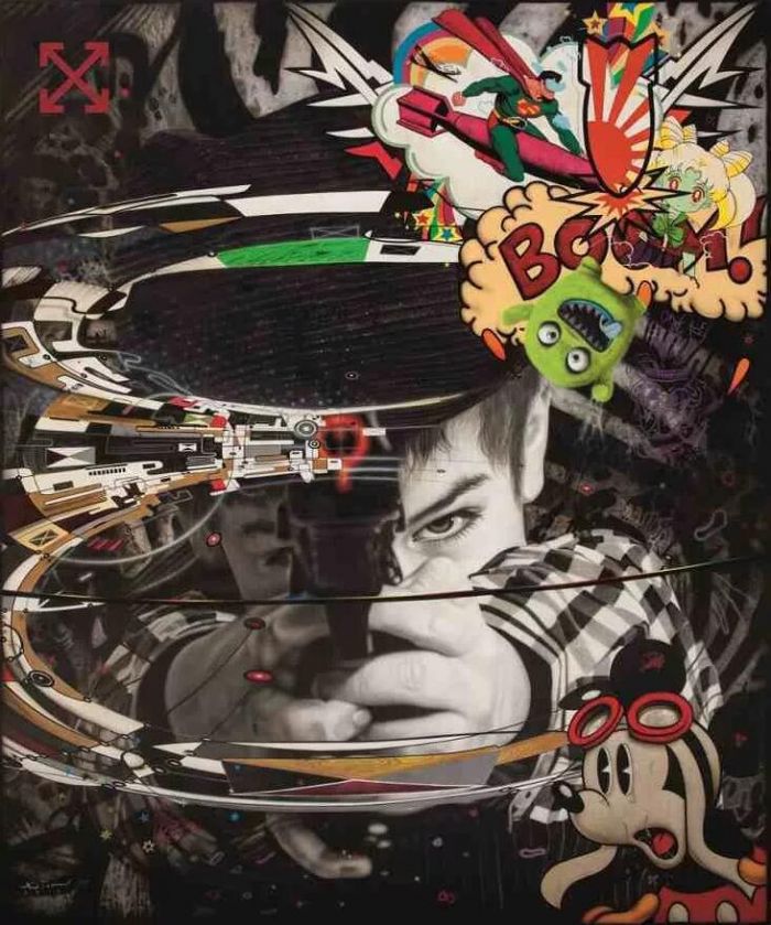 罗纳德 · 温杜拿（Ronald Ventura）《轰》