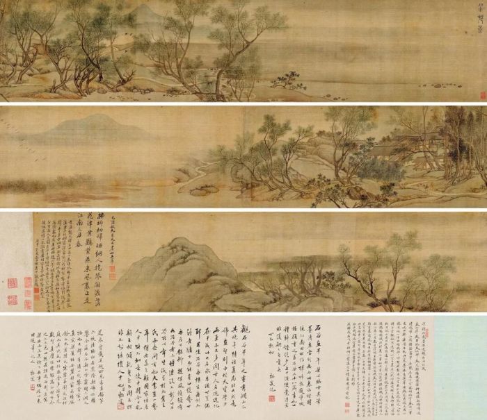 王翚 1632-1717 水村图