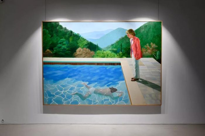  大卫?霍克尼《艺术家肖像（泳池与两个人像）》巡展日程：香港：9月28及29日，伦敦：10月3至5日，洛杉矶：10月23至27日