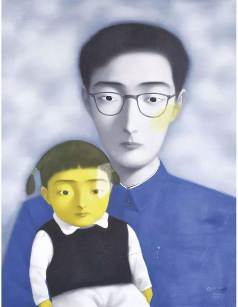 血缘:大家庭第十二号 190x150cm 布面油画 1996