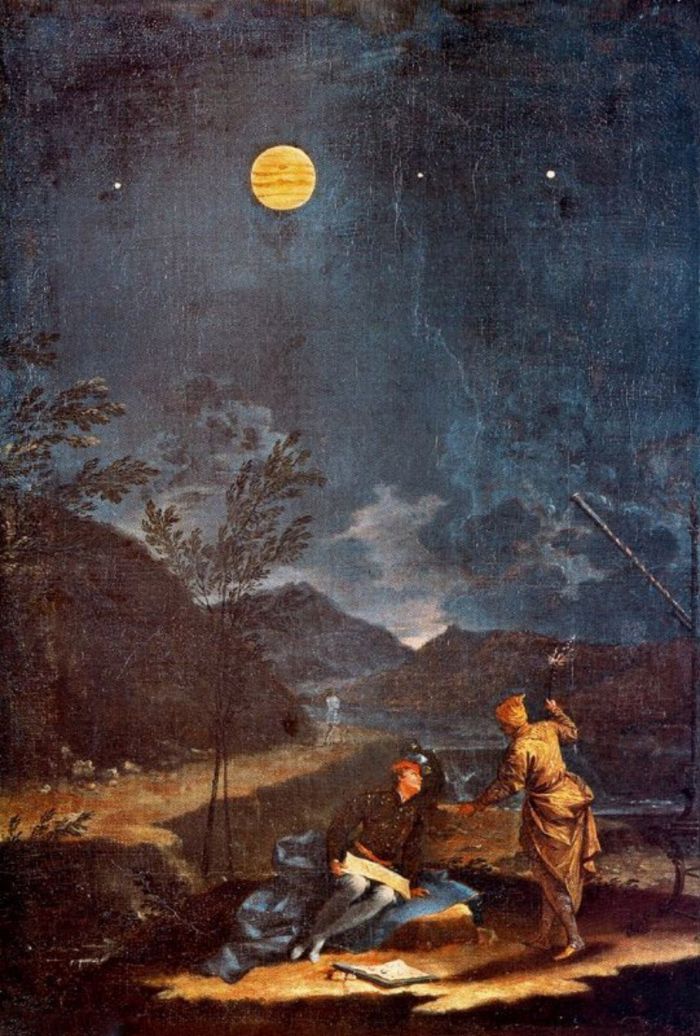 多纳托·克雷蒂 行星之木星 布面油画 1711年