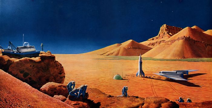 切斯利·伯纳斯特尔 探索火星 1956年