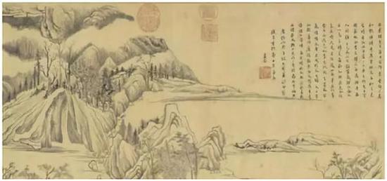 董其昌《烟江叠嶂图》
