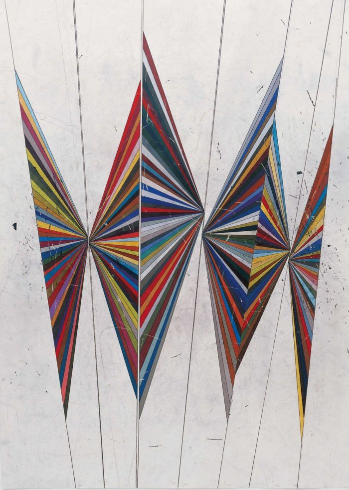 Mark Grotjahn, Untitled (New Capri XVIII 47.18), 2016