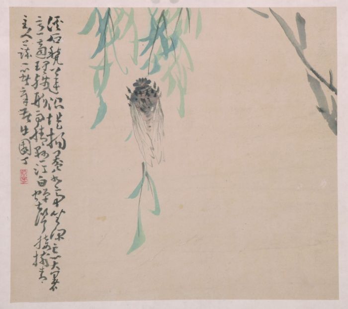 清 黄慎 杂画九开册页之一
