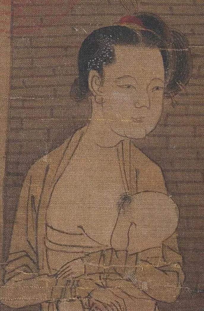 《骷髅幻戏图》局部