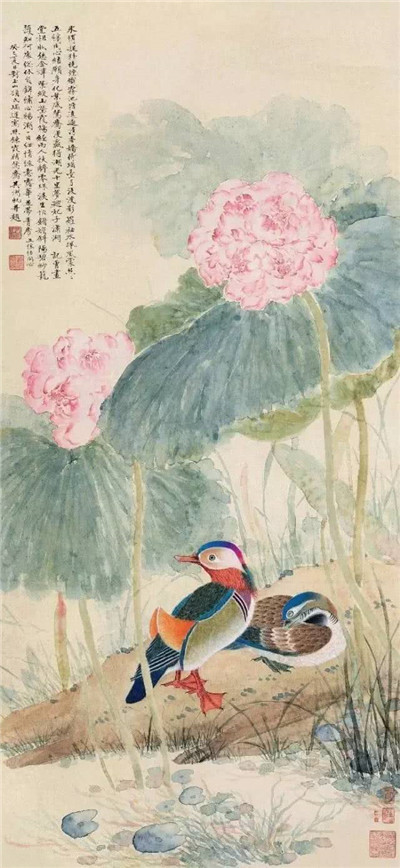 吴湖帆笔下的荷花：雍容富丽 卓卓可观
