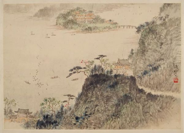 钱松喦的1950年代