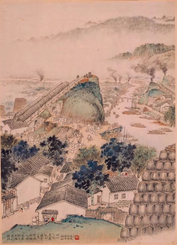 钱松喦的1950年代