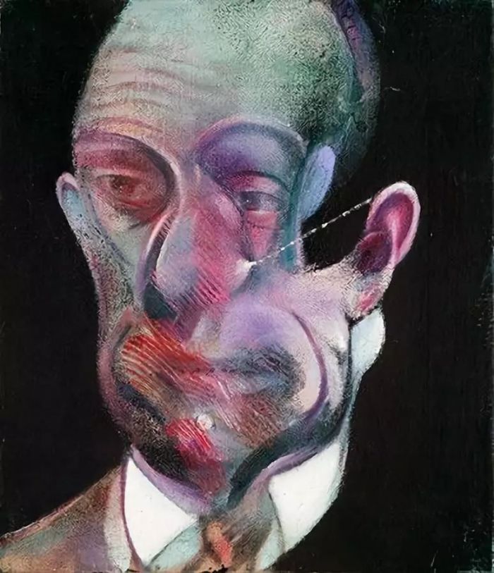 Francis Bacon, Study for Portrait (Michel Leiris), 1978