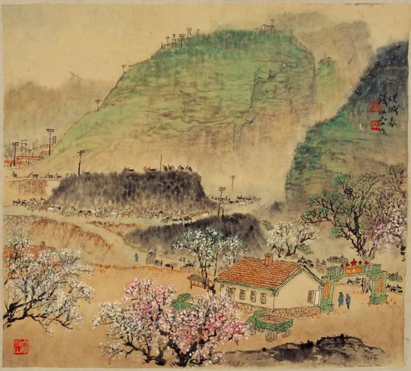 钱松喦的1950年代