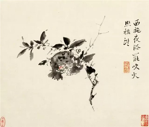   徐渭 墨画图之一