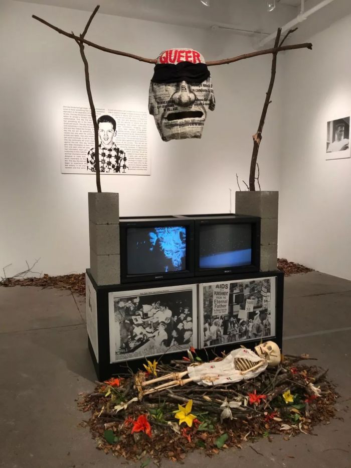 David Wojnarowicz纽约P.P.O.W画廊个展现场，2018.摄影：鲁明军.